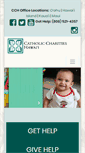 Mobile Screenshot of catholiccharitieshawaii.org